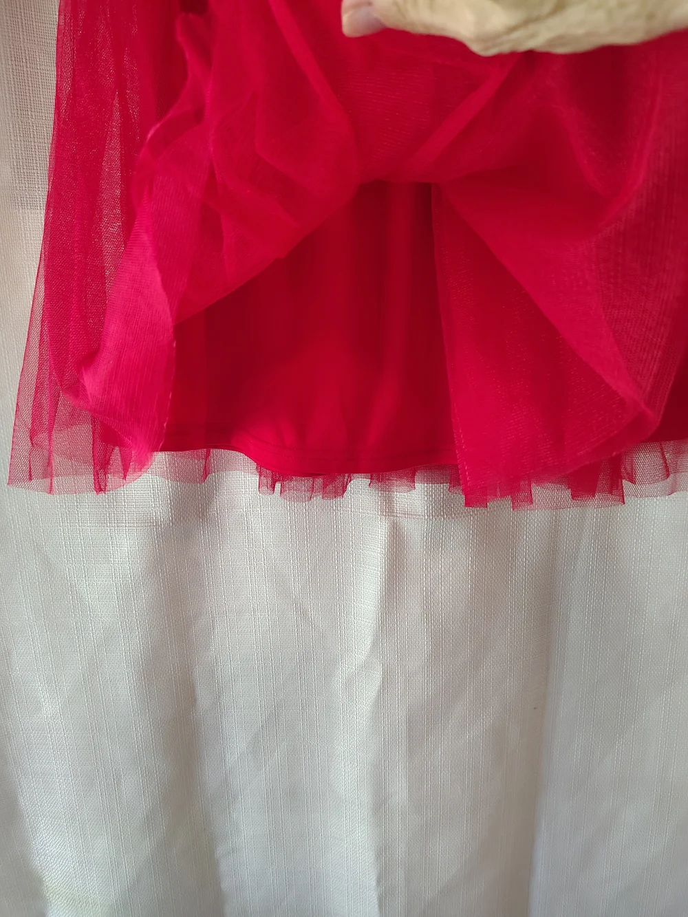 Spirit Red Mini Tulle Skirt Small Halloween Costume